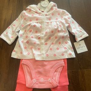 Tags - Carters Three Piece Outfit Set